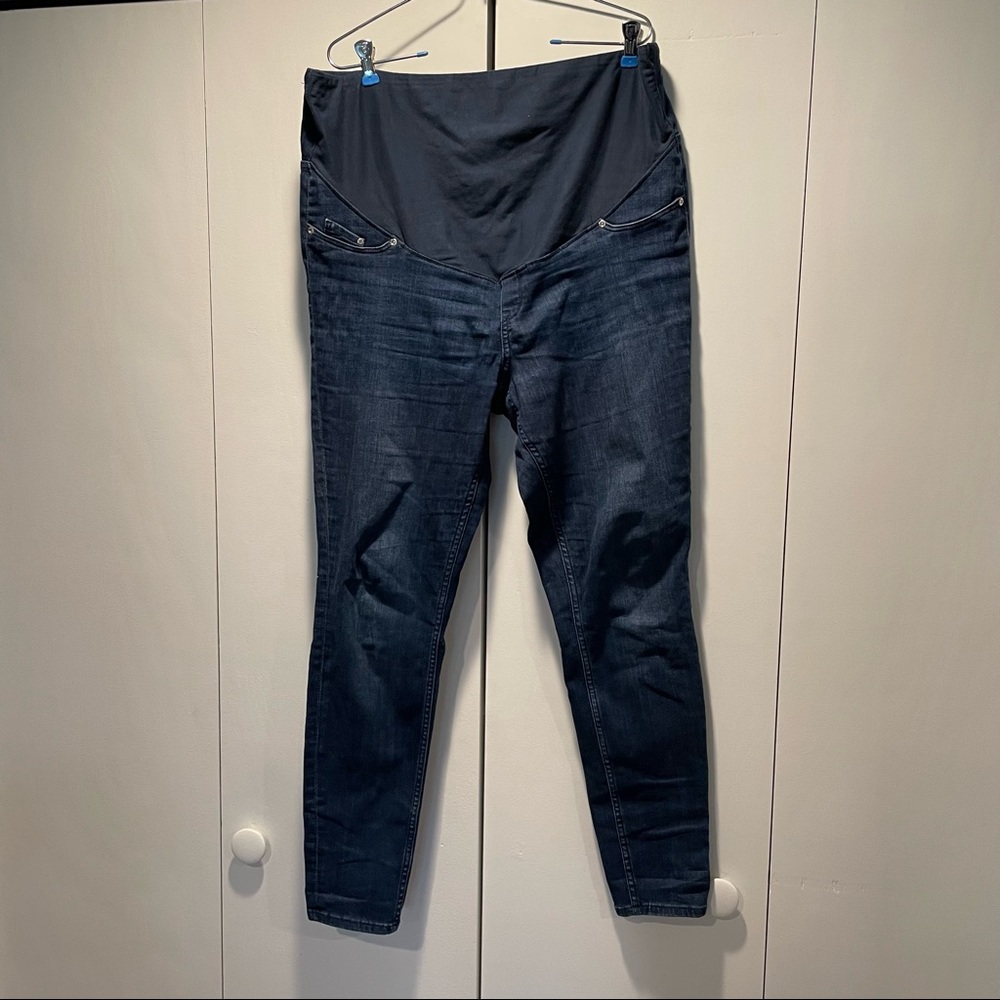 H&M MAMA Super Skinny High Rib maternity jeans - XL